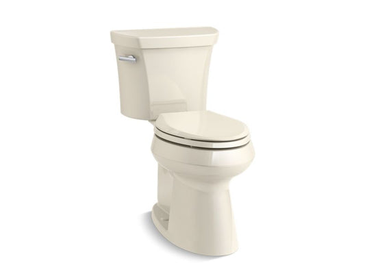 KOHLER K-76301-47 Highline Comfort Height Two-piece elongated 1.28 gpf chair height toilet