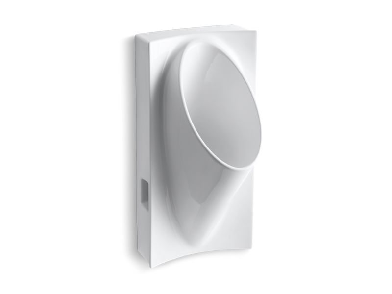 KOHLER K-4918-0 Steward waterless 15-5/8" x 15" x 29-5/8" deep wall-mount urinal