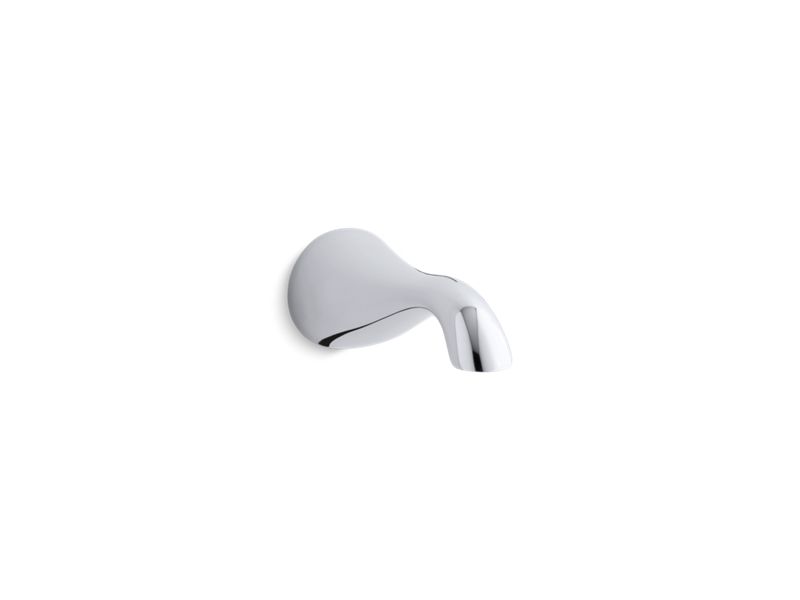KOHLER K-16135-CP Revival wall-mount non-diverter bath spout