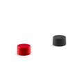 KOHLER Components K-77974-8MU-BLR Matte Black with Red Accents Oyl bathroom sink faucet handles