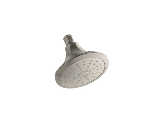 KOHLER K-45409-G-BN Vibrant Brushed Nickel Memoirs 1.75 gpm single-function showerhead with Katalyst air-induction technology