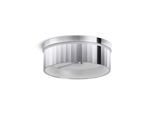 KOHLER K-22518-FMLED-CPL Simpalo 15" Led Flush-Mount In Polished Chrome