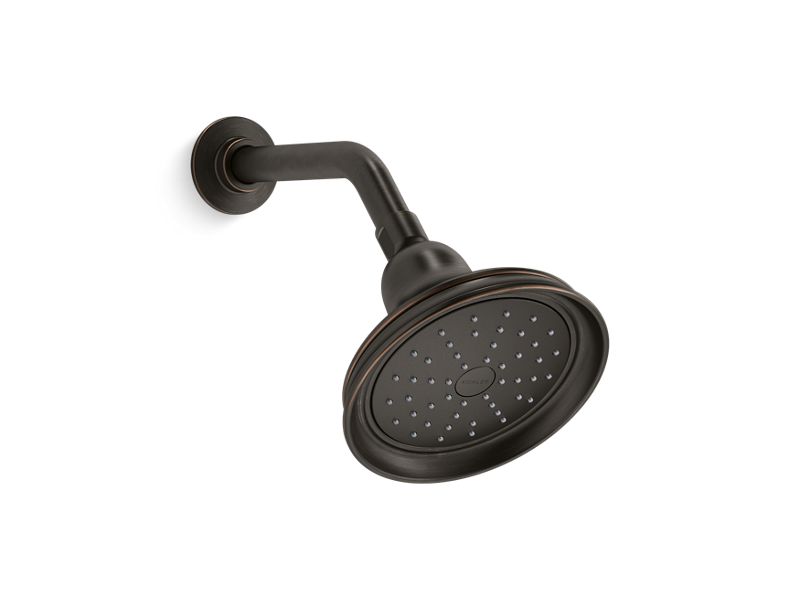 KOHLER K-14519-G-2BZ Bancroft Single-Function Showerhead, 1.75 Gpm In Oil-Rubbed Bronze