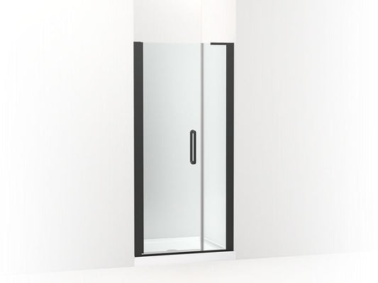 KOHLER K-707629-8L-BL Cursiva Pivot shower door, 71-5/8" H x 33 - 35-1/2" W, with 5/16" thick Crystal Clear glass