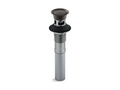 KOHLER K-7124-A-2BZ Oil-Rubbed Bronze Pop-up clicker drain