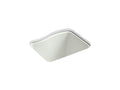 KOHLER K-6657-4U-NY River Falls 25" x 22' x 14-15/16" undermount utility sink with 4 faucet holes