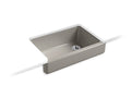 KOHLER K-5826-K4 Whitehaven 32-1/2" x 21-9/16" x 9-5/8" Undermount single-bowl farmhouse sink