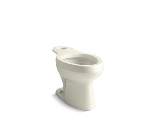 KOHLER K-4303-96 Biscuit Wellworth Toilet bowl with Pressure Lite flush technology, less seat