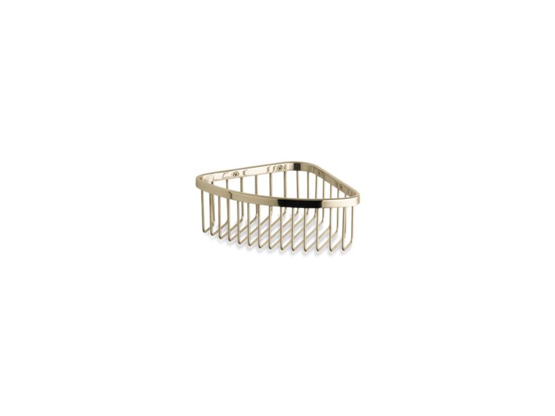 KOHLER K-1896-AF Vibrant French Gold Medium shower basket