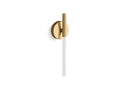 KOHLER K-23463-SCLED-BGL Components One-Light Led Sconce In Moderne Brushed Gold