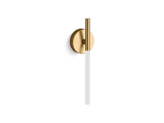 KOHLER K-23463-SCLED-BGL Components One-Light Led Sconce In Moderne Brushed Gold