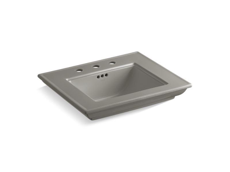 KOHLER K-29999-8-K4 Memoirs Stately 24" console table bathroom sink basin with 8" widespread faucet holes