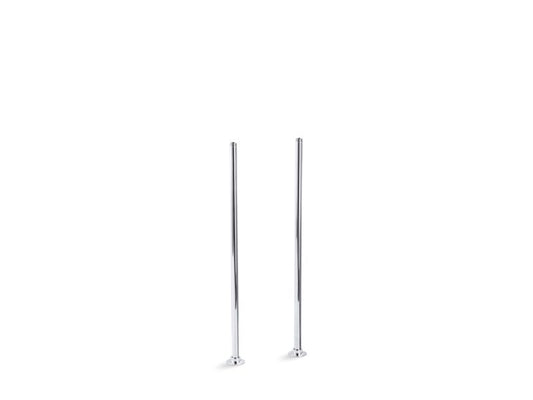 KOHLER Antique K-126-CP Polished Chrome Riser tubes only, 26" long