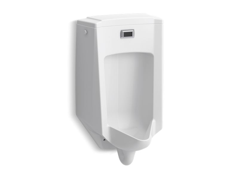 KOHLER Bardon K-2590-0 White Touchless washout wall-mount 1/2 gpf urinal