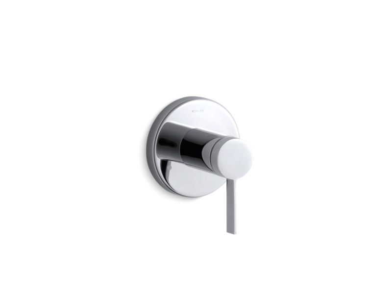 KOHLER K-T10944-4-CP Stillness Valve trim with lever handle for transfer valve, requires valve