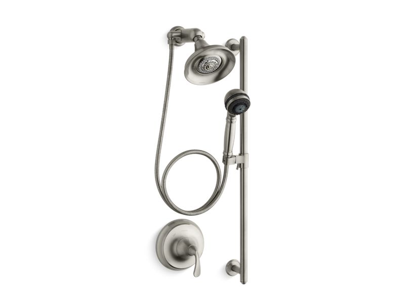 KOHLER K-10827-4-BN Forte Essentials performance showering package