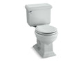 KOHLER K-3986-95 Memoirs Classic Two-Piece Round-Front Toilet, 1.28 Gpf In Ice Grey