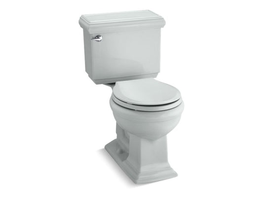 KOHLER K-3986-95 Memoirs Classic Two-Piece Round-Front Toilet, 1.28 Gpf In Ice Grey