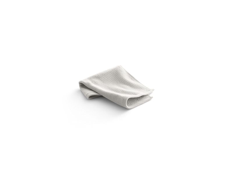KOHLER K-31509-TX-NY Turkish Bath Linens washcloth with Textured weave, 13" x 13"