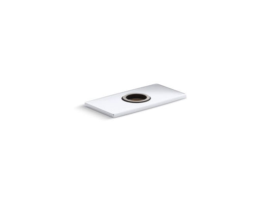 KOHLER K-13478-B-CP Polished Chrome 4" escutcheon plate for Insight and Kinesis faucet