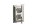 KOHLER K-T10422-4S-BN Memoirs Stately Valve trim with lever handles for stacked valve, requires valve