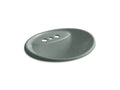 KOHLER K-2839-4-FT Tides Drop-in bathroom sink with 4" centerset faucet holes