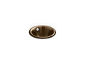 KOHLER K-20211-KA Iron Plains Round Drop-in/undermount bathroom sink