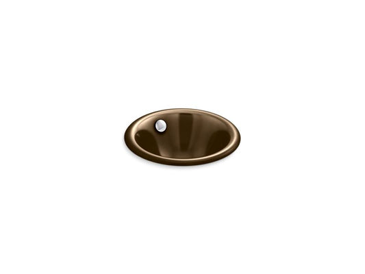 KOHLER K-20211-KA Iron Plains Round Drop-in/undermount bathroom sink