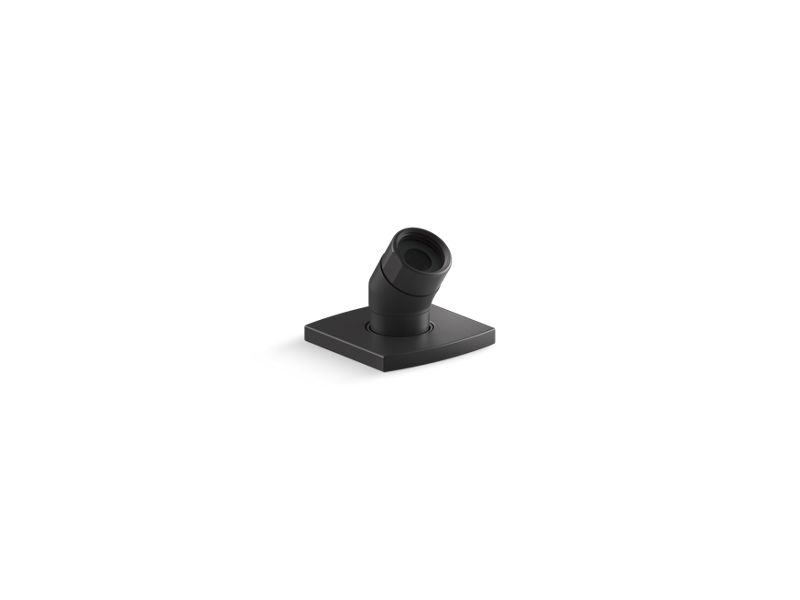 KOHLER K-14789-BL Loure Deck- Or Bath-Mount Handshower Holder With Handshower Hose In Matte Black