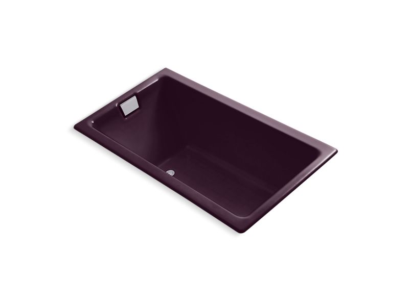 KOHLER K-855-PLM Tea-for-Two 66" x 36" drop-in or undermount bath