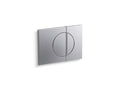 KOHLER K-75891-CP Note Flush actuator plate for 2"x 4" in-wall tank and carrier system