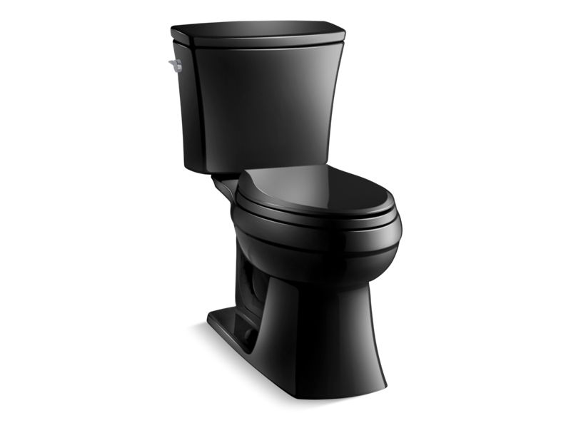 KOHLER K-3754-7 Kelston Comfort Height Two-piece elongated 1.6 gpf chair height toilet