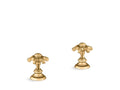 KOHLER K-98068-3M-2MB Vibrant Brushed Moderne Brass Artifacts Prong bathroom sink faucet handles