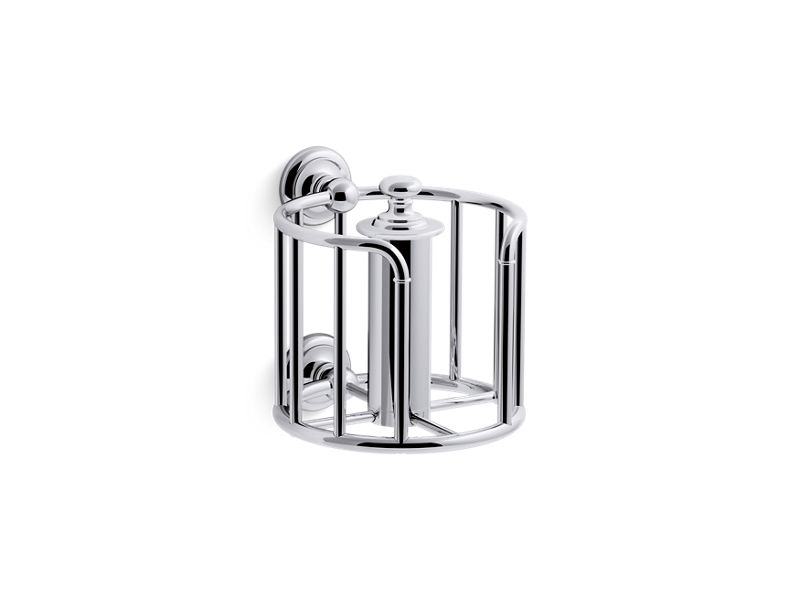 KOHLER K-72576-CP Polished Chrome Artifacts Toilet paper carriage