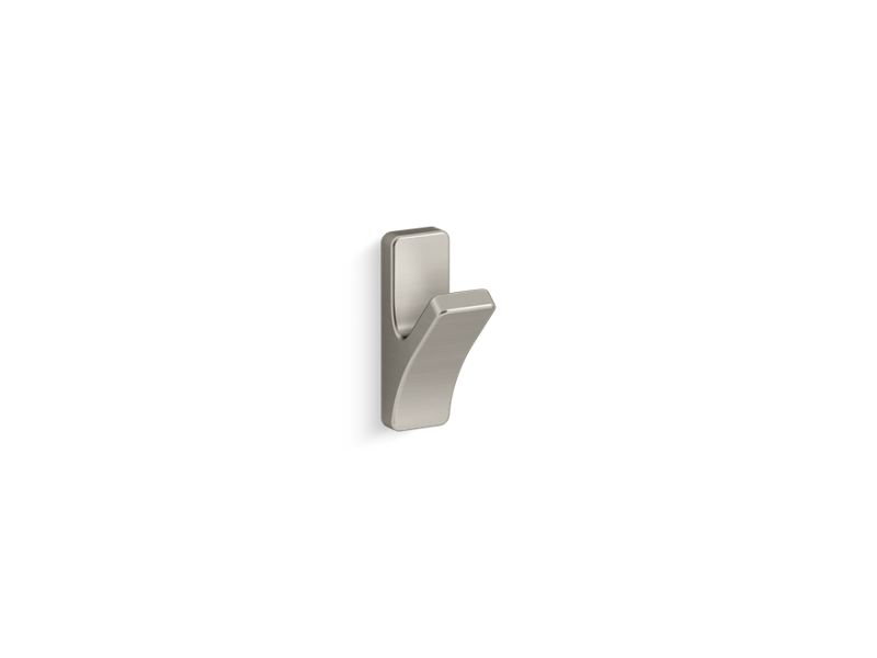 KOHLER K-R26125-BN Uniform Robe hook In Vibrant Brushed Nickel