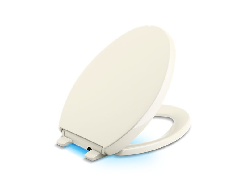 KOHLER K-75792-96 Reveal Nightlight Quiet-Close Elongated toilet seat