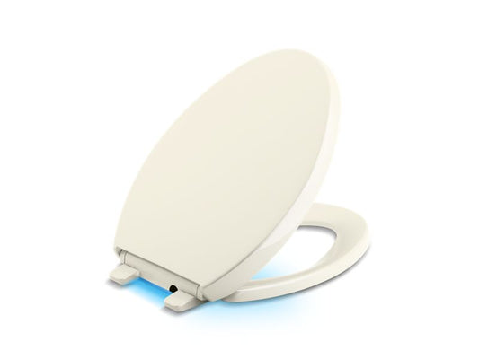 KOHLER K-75792-96 Reveal Nightlight Quiet-Close Elongated toilet seat