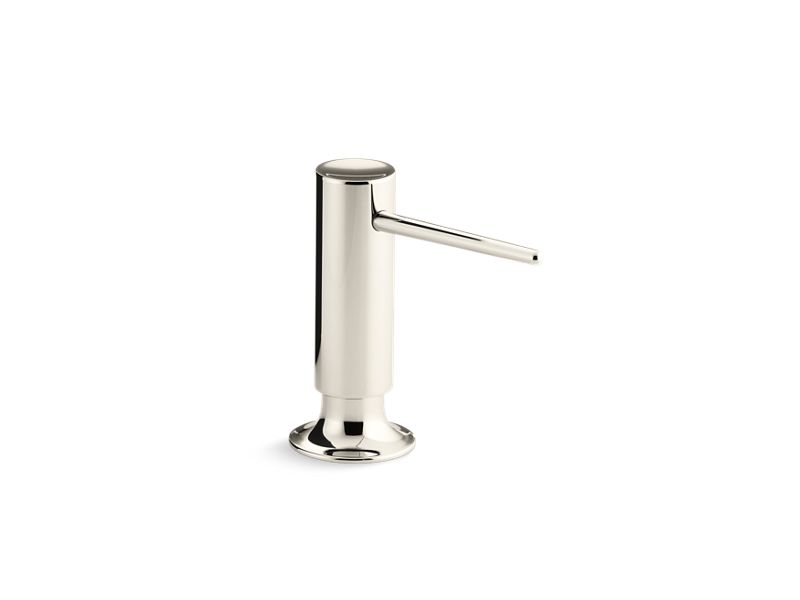 KOHLER K-1995-SN Vibrant Polished Nickel Contemporary design soap/lotion dispenser