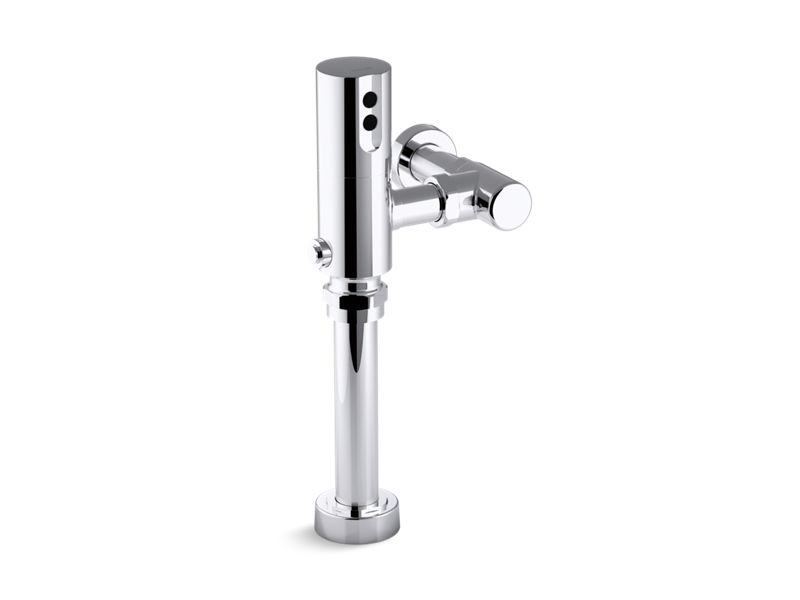 KOHLER K-7531-CP Tripoint Exposed Hybrid 1.28 Gpf Toilet Flushometer In Polished Chrome