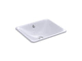 KOHLER K-5400-GRL Iron Plains Drop-in/undermount bathroom sink