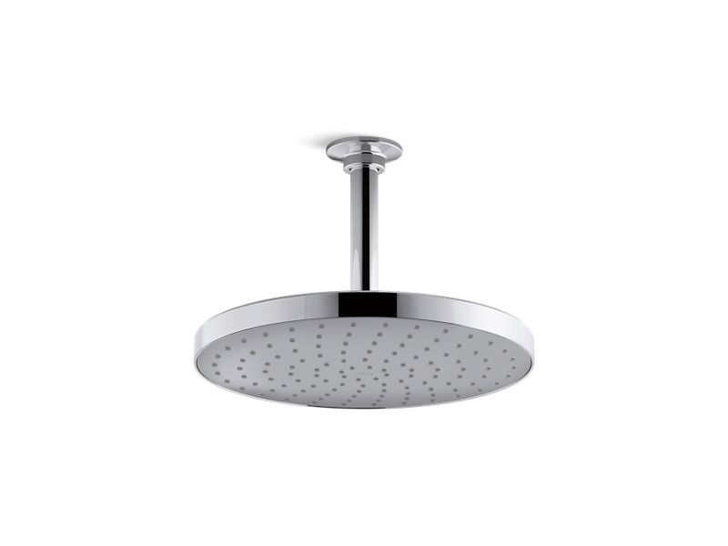 KOHLER K-76465-G-CP Polished Chrome Awaken 10" single-function rainhead, 1.75 gpm