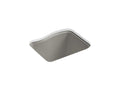 KOHLER K-6657-4U-K4 River Falls 25" x 22' x 14-15/16" undermount utility sink with 4 faucet holes