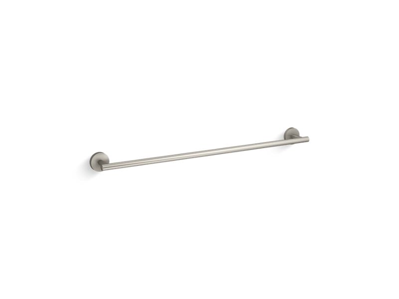 KOHLER K-27287-BN Vibrant Brushed Nickel Elate 24" towel bar