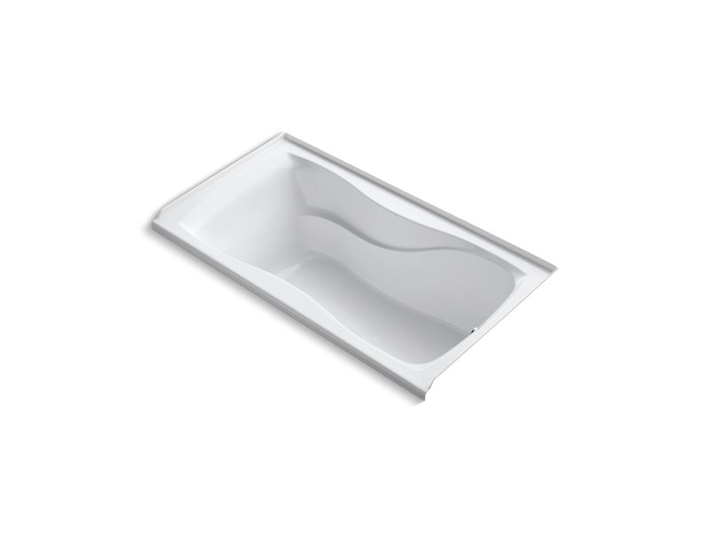 KOHLER K-1219-R-0 Hourglass 32 60" x 32" alcove bath with integral flange and right-hand drain