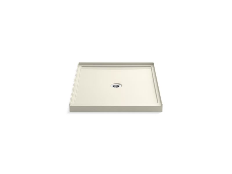 KOHLER K-8647-96 Biscuit Rely 36" x 42" single-threshold shower base with center drain
