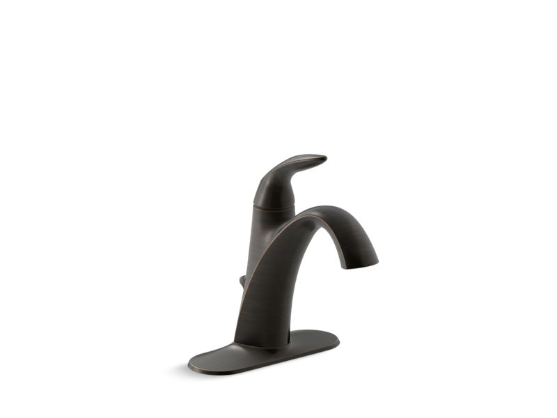 KOHLER K-45800-4-2BZ Oil-Rubbed Bronze Alteo Single-handle bathroom sink faucet
