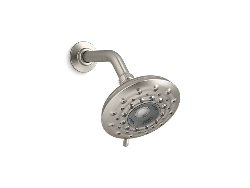 KOHLER K-R21497-G-BN Rally 1.75 gpm multifunction showerhead In Vibrant Brushed Nickel