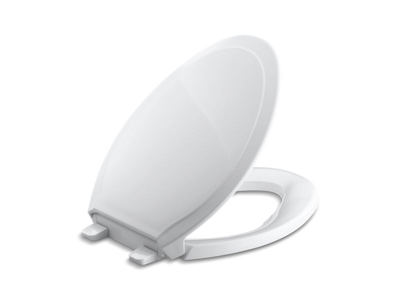 KOHLER K-4734-0 Rutledge Quiet-Close Elongated toilet seat