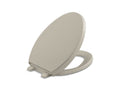 KOHLER K-4008-G9 Reveal Quiet-Close Elongated Toilet Seat In Sandbar