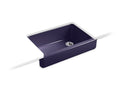 KOHLER K-5826-DGB Whitehaven 32-1/2" Undermount Single-Bowl Farmhouse Kitchen Sink In Indigo Blue